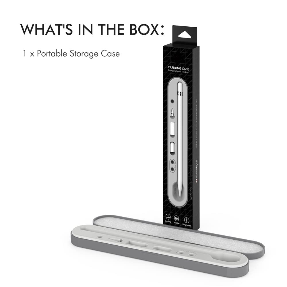Amazon.co.jp: Apple Pencilの第2世代と第1世代の収納ボックスに