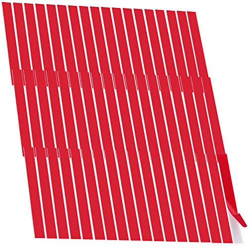 URATOT Paquete de 54 almohadillas adhesivas de espuma de doble cara fuertes almohadillas de espuma para matrículas, fijación autoadhesivas de doble cara para fijación de matrícula de coche Cover