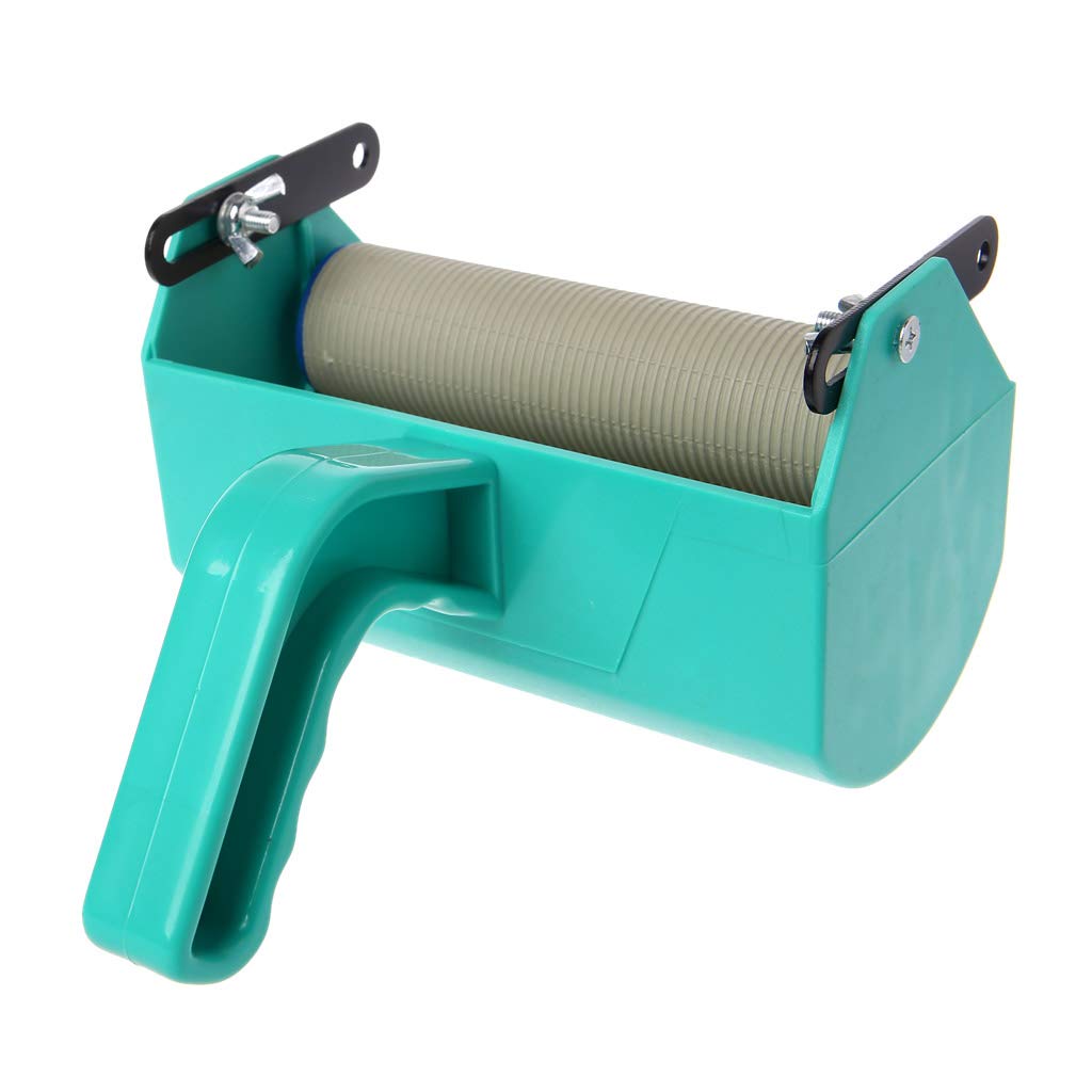 Strumento per pittura a rullo da parete da 12,7 cm, monocolore, con pennello per una finitura liscia, efficiente, fai da te, facile da usare, perfetto per pareti interne