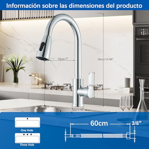 Mezcladora para tarja económica 14 Imagen adicional