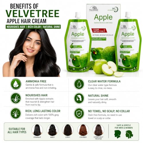 Image of VELVETREE Black Hair Styling Gel for Men and Women, Strong Hold Wet Look Hair Gel for Daily Styling, Non-Sticky Formula for Smooth and Defined Hairstyles, Suitable for All Hair Types, 500 ml x 2 (BLACK HAIR GEL 2)