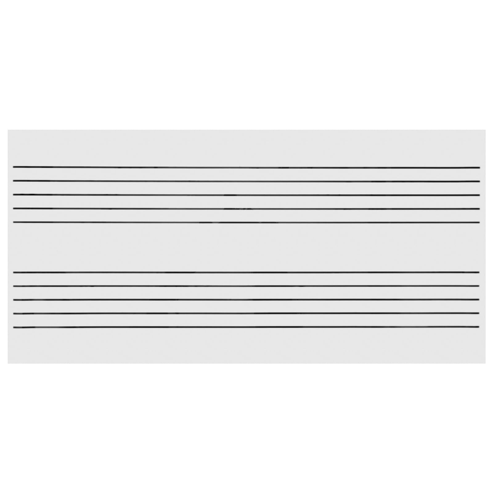 Portée Musicale Magnétique en Caoutchouc Tableau Blanc Effaçable à Sec