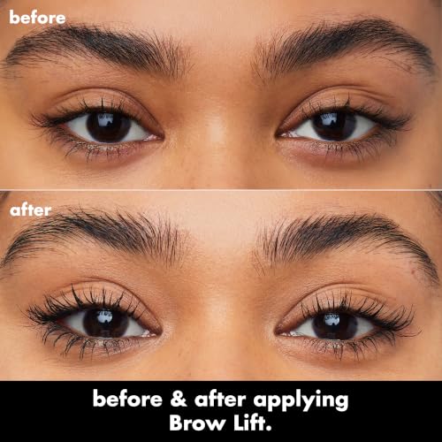 e.l.f. Brow Lift, Clear Eyebrow Shaping Wax For Holding Brows In Place, Creates A Fluffy Feathered Look, Vegan & Cruelty-Free, Clear - Imagem 4