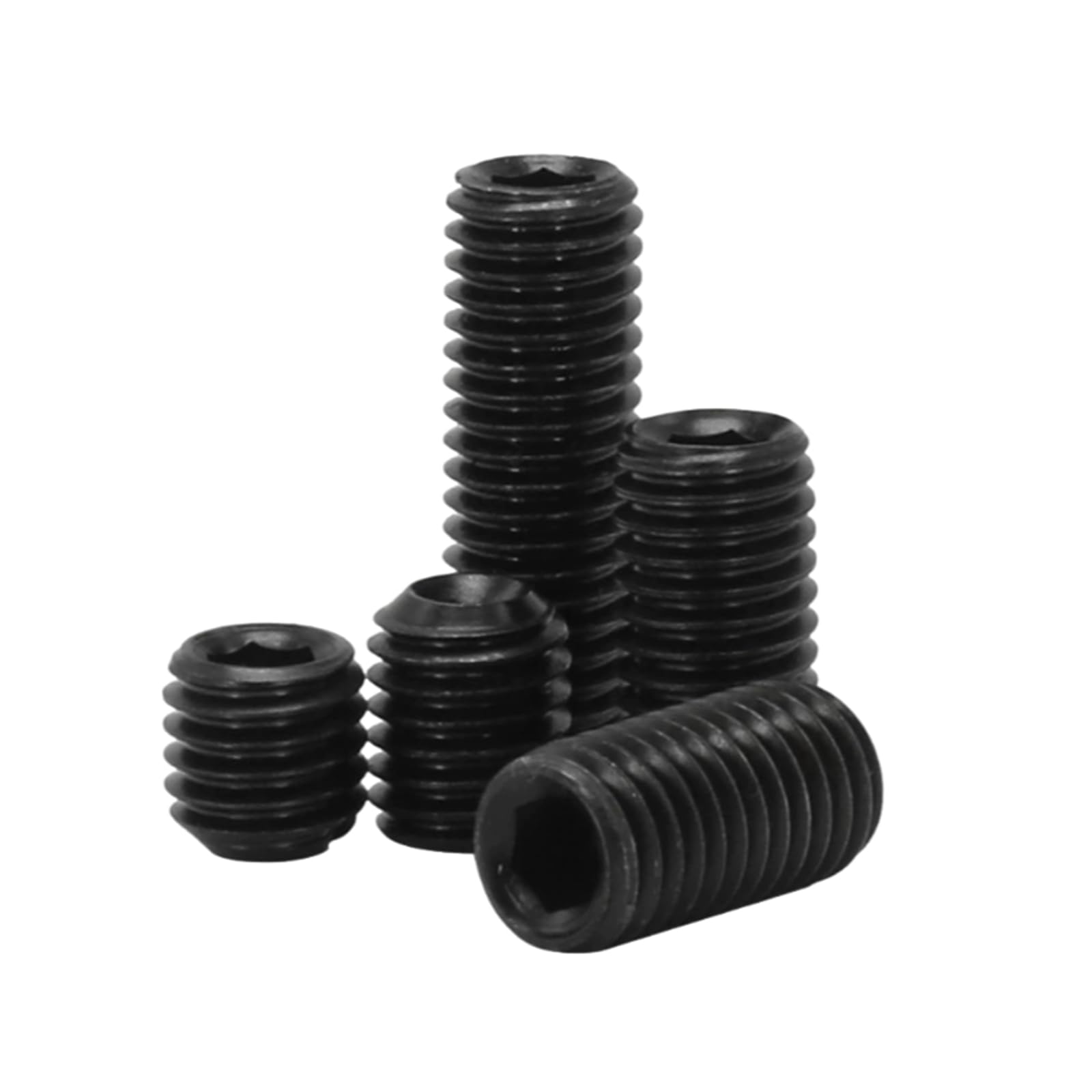 1-500 tornillos M8 acero carbono fijación avellanada hexagonal, DIN916