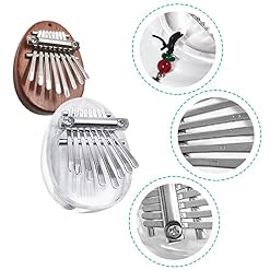 AIFUDA Lot de 2 pianos à pouce 8 touches, mini piano à pouce portable, instruments de musique, cadeau pour enfants et… - Les Beatles, Paul McCartney, John Lennon, RIngo Starr, George Harrison AIFUDA Lot de 2 pianos à pouce 8 touches, mini piano à pouce portable, instruments de musique, cadeau pour enfants et… – Image 4