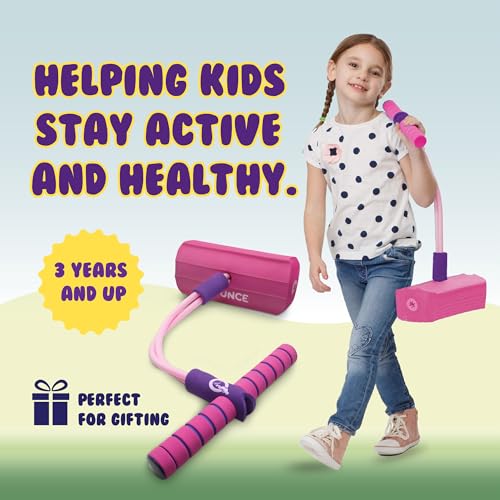 image for New Bounce Pogo Stick for Toddlers - Foam Jumper for Age 3,4,5,6,7,8 -