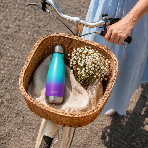 Image of CHILLOUT LIFE 12oz Kids Insulated Stainless Steel Water Bottle, Leak Proof