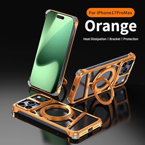 Coque iPhone 17 Pro sans surchauffe étui métal ouvert - 3