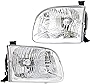 For 2001-2004 Toyota Sequoia Pair Headlights Driver and Passenger Side CAPA Certified TO2502144 TO2503144 | 81150-0C020 81110-0C020