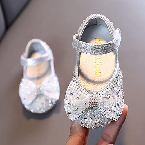 Fashion Spring And Summer Girls Sandals Dress Performance Dance Shoes Mesh Pearl Rhinestone Toddler Girls Sandals Size 83
