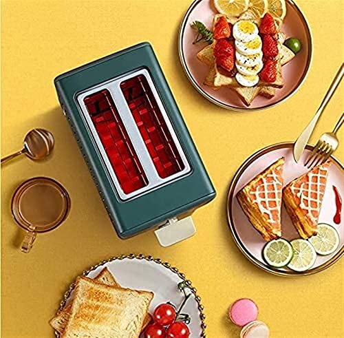 TOASTERS 2 Slice Toaster mit High-Lift and Wide Slots Sandwich Maker Home Frühstücksmaschine mit Staubabdeckung 6… – Bild 3