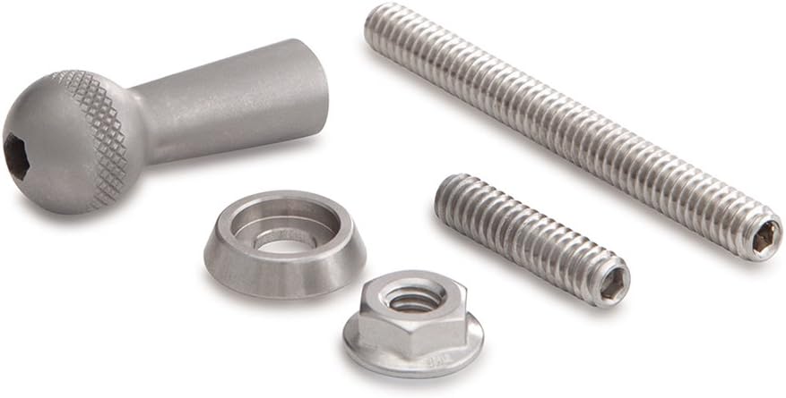 Ciro 50118 Universal Accessory Ball Mount (Chrome For 1-4"-20 Bolt)