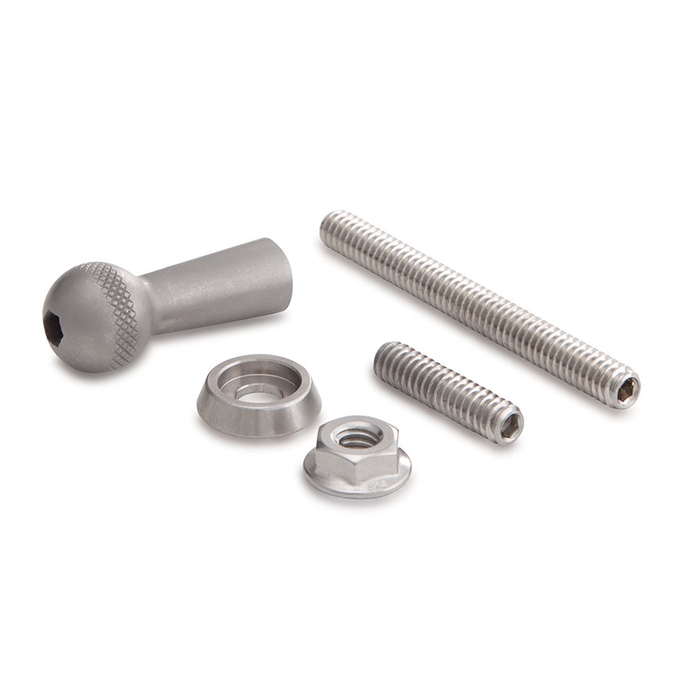 Ciro 50118 Universal Accessory Ball Mount (Chrome For 1-4"-20 Bolt)