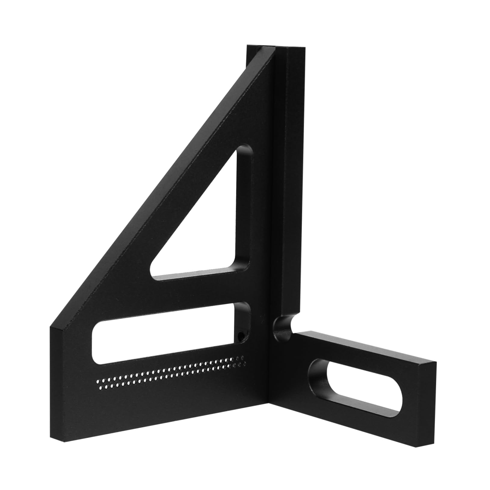 WOONEKYCarpentry Marking Ruler Triangle Ruler Woodworking Square Tools Measuring Tools for Woodworking Wood Working Tools and Accessories Woodworking Ruler Slide Rule Aluminum Alloy