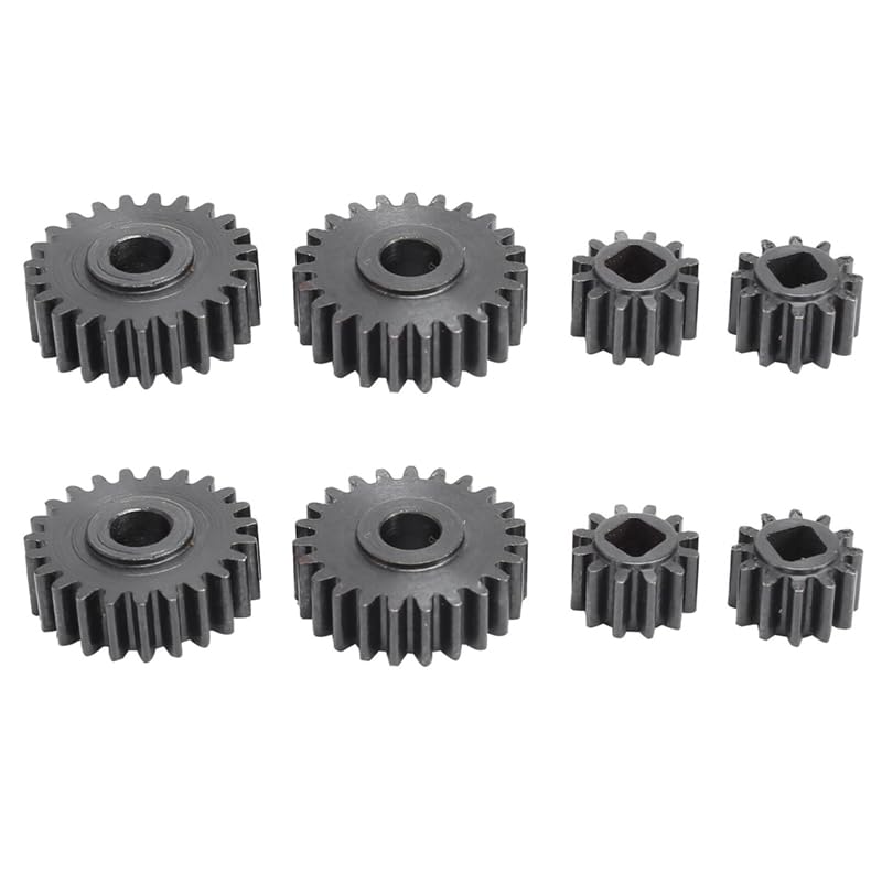Équipement de portail AR45 F9 Xzeit en acier robuste pour engrenages Axial III Capra 1/10 RC