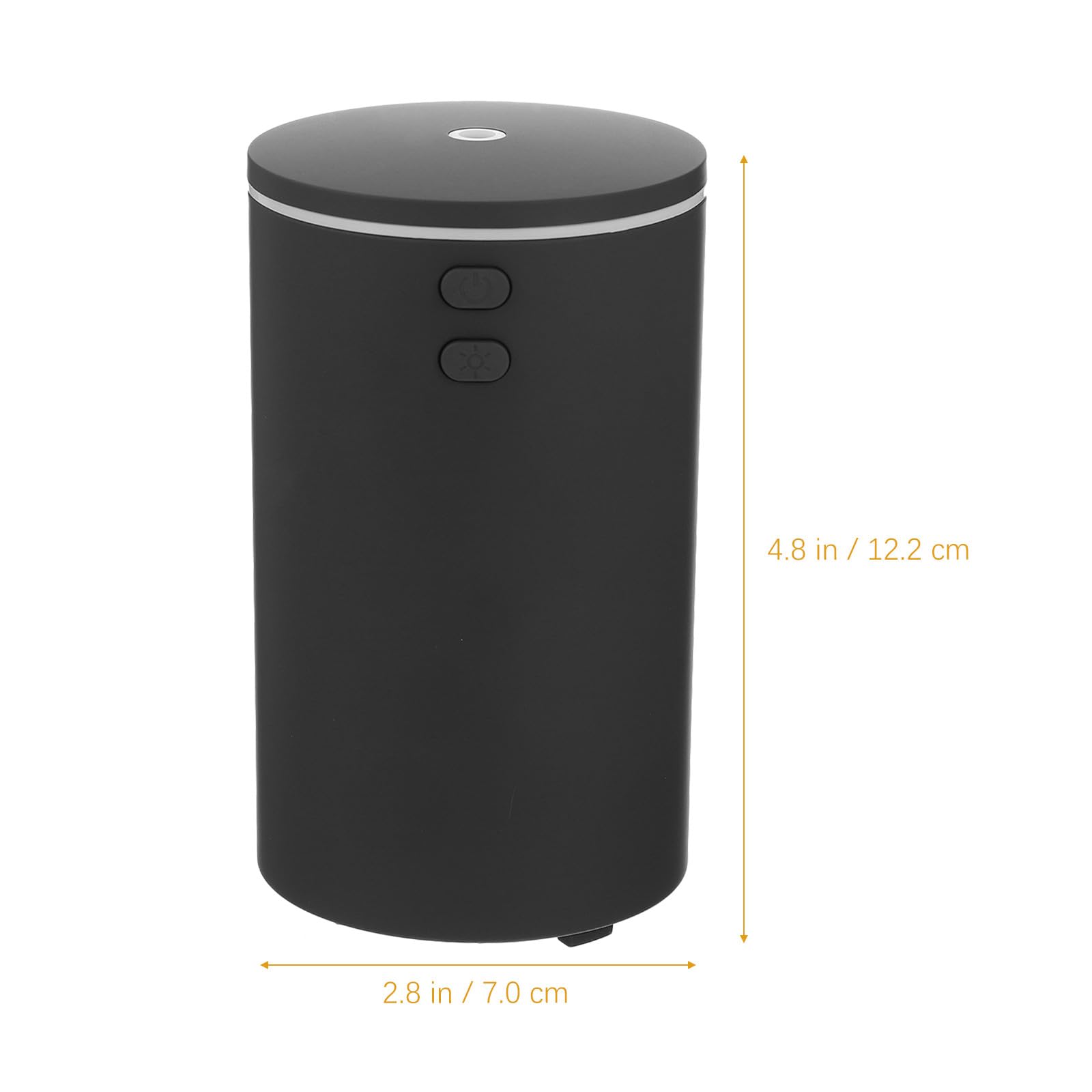 KICHOUSE Mini Umidificatore USB per Auto e Casa Umidificatore ad Aria Fredda Portatile Luce Notturna Silenzioso per Pelle Idratata e Spazio Fresco