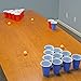 Beer Pong Complete Set - Fairly Odd Novelties - 22 Cups, 4 Ping Pong Balls Fun Competitive Drinking Game