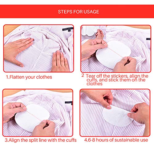 Sotto Ascelle Pad 50PC Assorbenti Sudore Ascelle