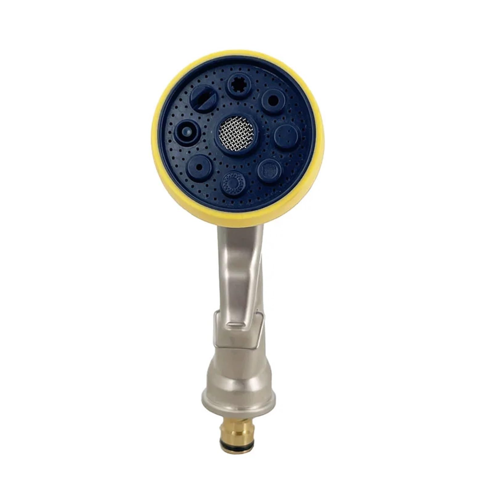 Pistolet d'arrosage avec embout multi-jets, Arroseur d'eau de jardin réglable en alliage Zinc haute pression, buse à 8 modèles, lavage voiture