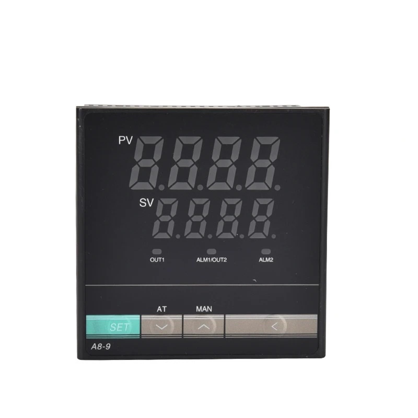 Controlador de indicador de temperatura Digital de ajuste inteligente PID tipo A8-9 K 96 * 96MM 1 Uds(2Alarm,48x48mm TC SSR)
