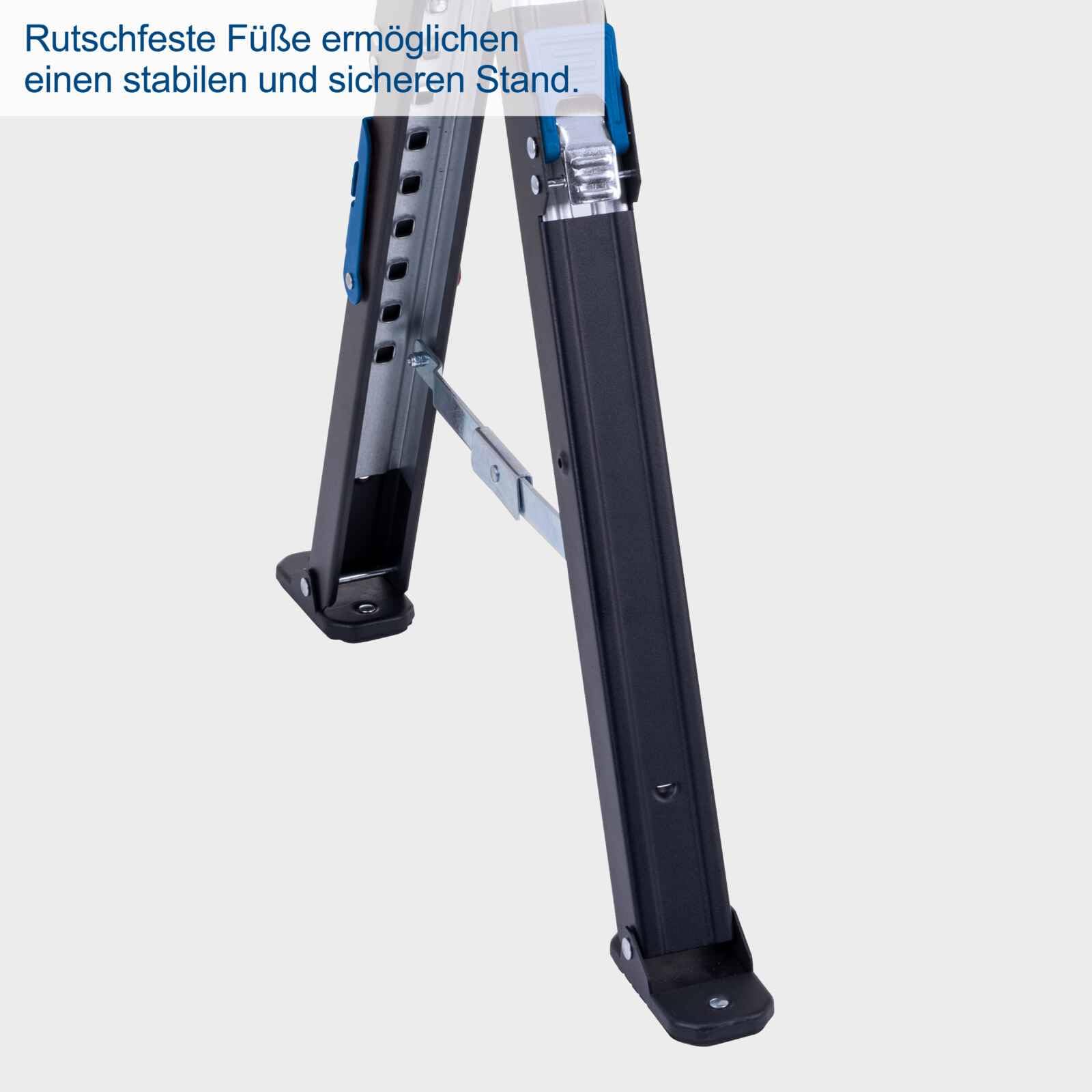 Scheppach Arbeitsbock MWB700 Set | 1200kg / 600kg Traglast | ausziehbare Seiten | 615-820mm Variable Arbeitshöhe | Sägebock Untergestell Arbeitstisch | 2 Stück | rutschfeste Füße & verstellbare Beine