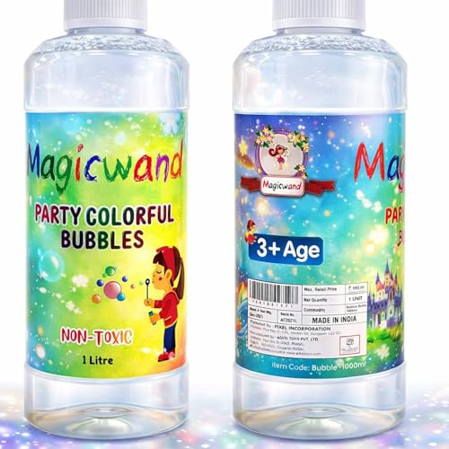 Image of Magicwand Bubble Gun Refill Liquid (500 ml)【Please Do Not Add Water,Use As Delivered】
