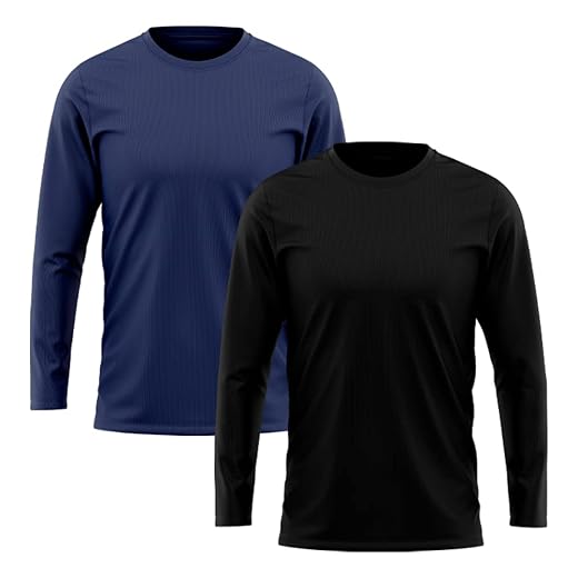 Kit 2 Camiseta DF Masculina Manga Longa Proteção Solar UV +50 Segunda Pele