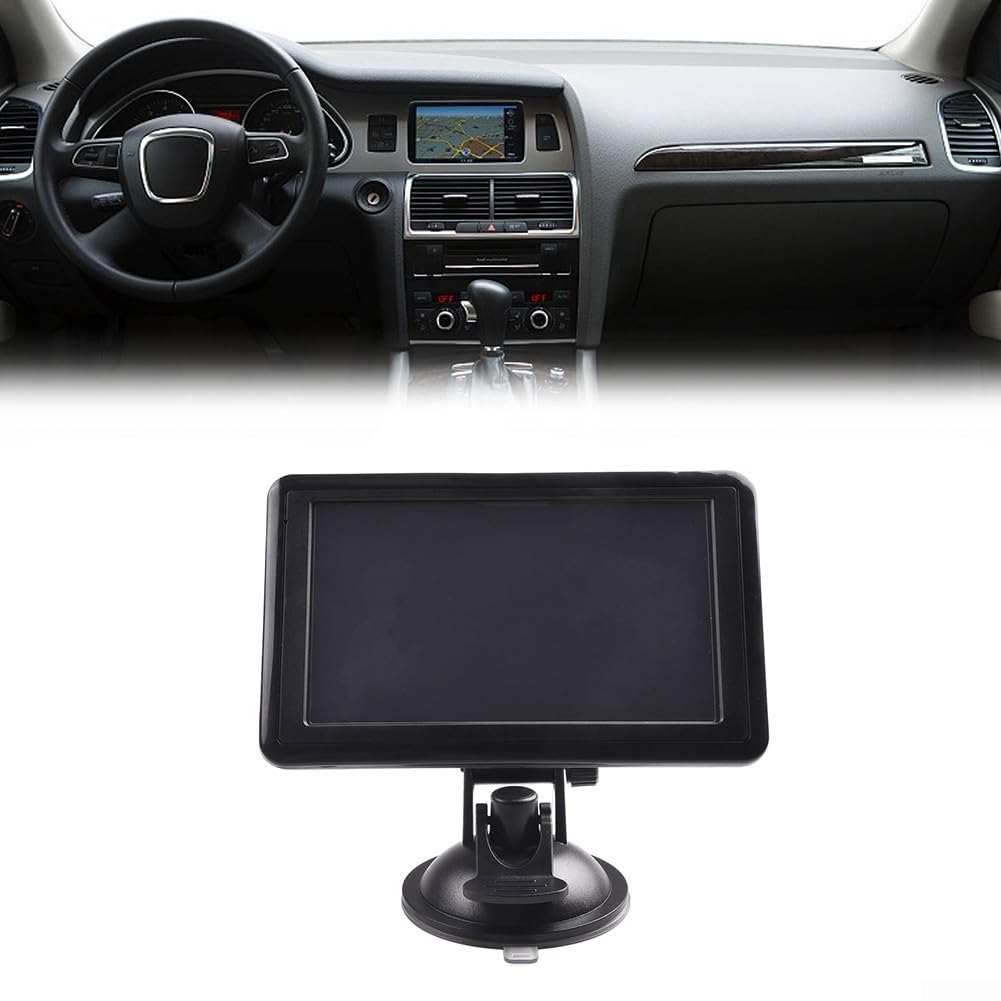 Navigatore GPS da 12,7 cm, 8 GB + 128 MB, con navigatore per auto, camion, camion, camper