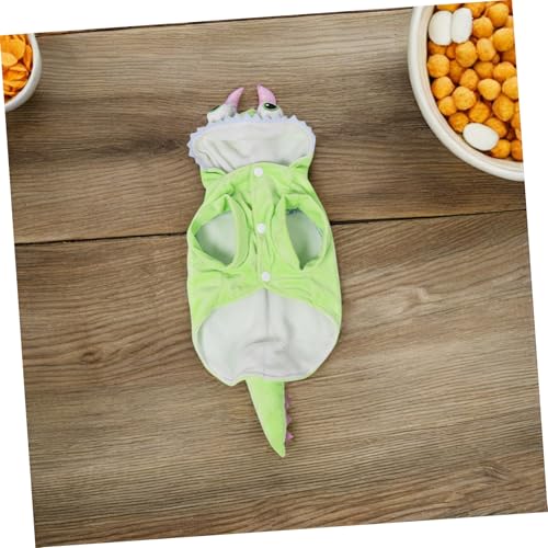 Disfraz dinosaurio para perros pequeños y gatos SHINEOFI miniatura 6