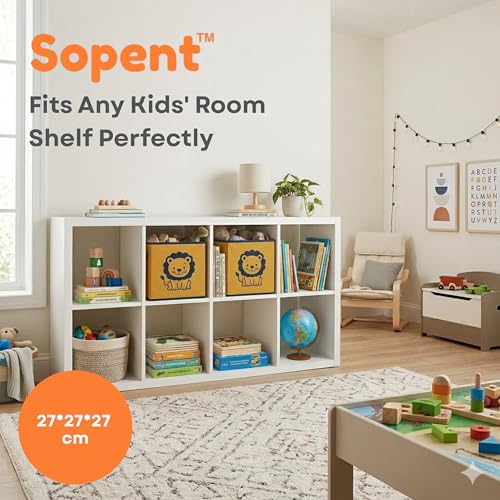 Image of Sopent Foldable Storage Boxes (Lion)