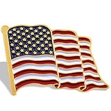 MEHRZWECKFUNKTION - Die US Flag Pins können auf Hemden, Uniformen, Jacken, Taschen, etc. aufgesteckt werden. Der schönste Teil, du kannst es zu jeder Gelegenheit tragen, wenn du willst.