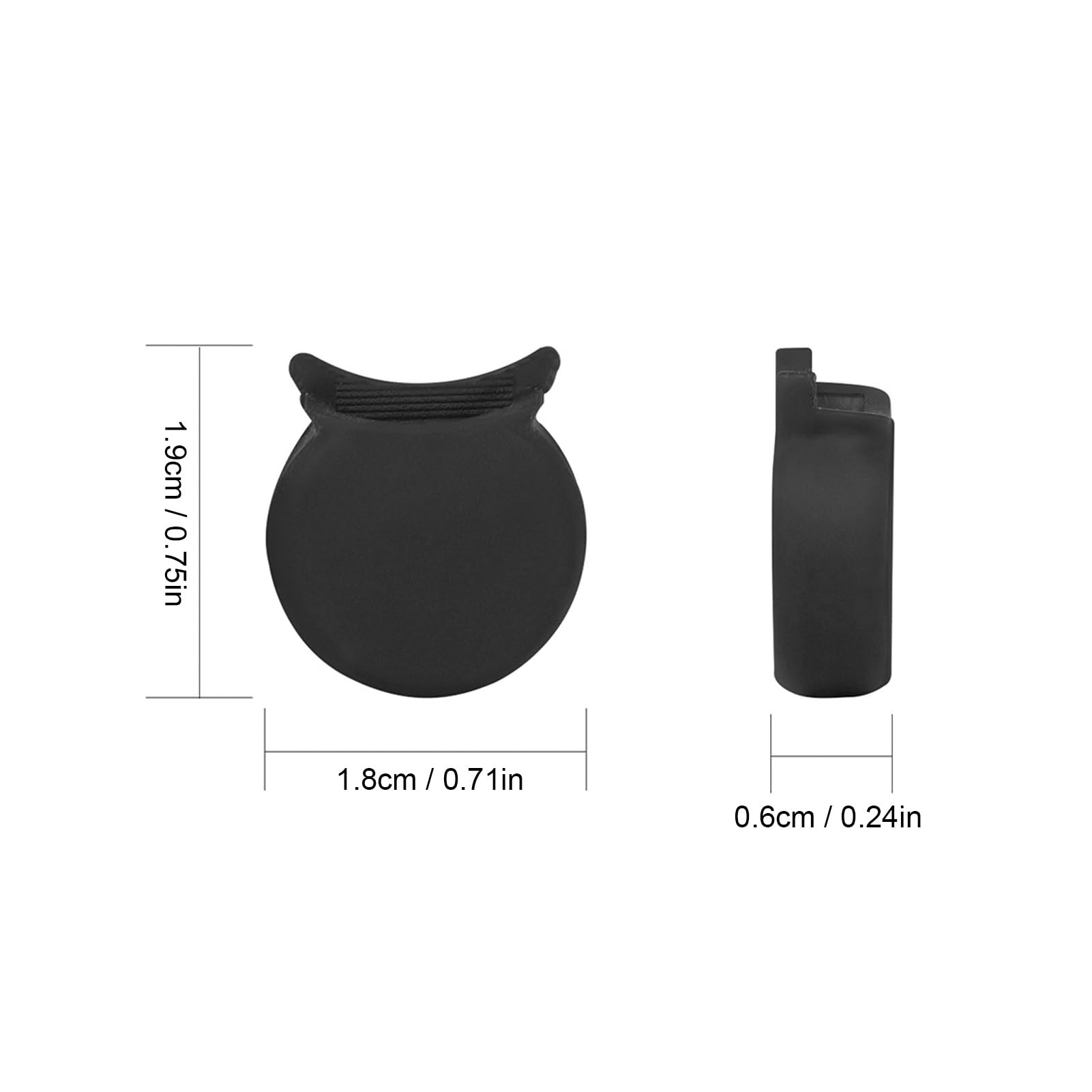 8 Pcs Silicone Clarinet Oboe Thumb Rests Round Finger Rest Pads Thumb Protector for Most Clarinet