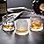 Noevany Whiskey Glasses -Old Fashioned Whiskey glasses Set of 3/Cocktail Glasses/Bourbon Glass/Bourbon Glasses/Alcohol Glasses/Old Fashioned Whiskey Glasses (Crystal Lattice)