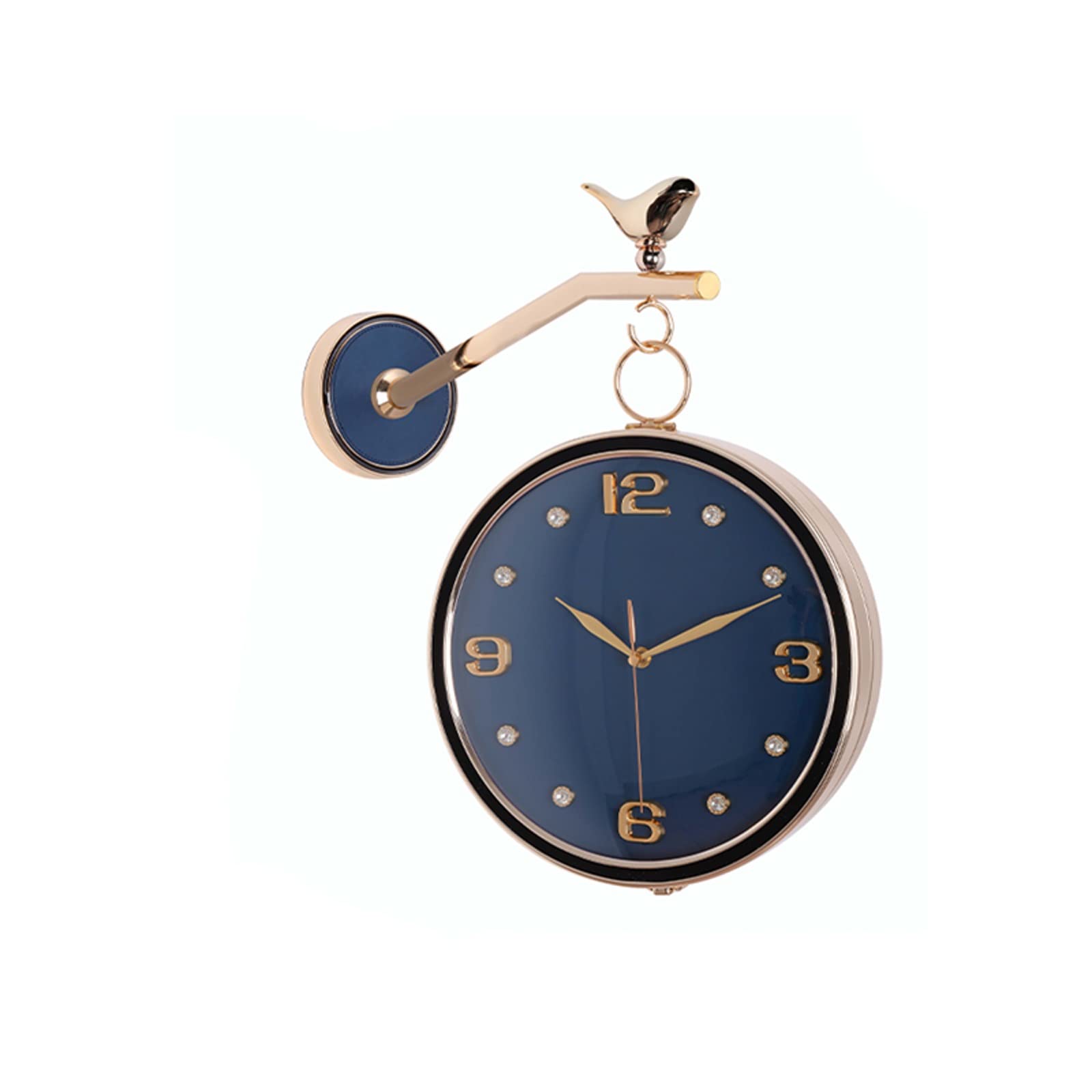 Horloge murale rotative 3D pour harmoniser le salon familial