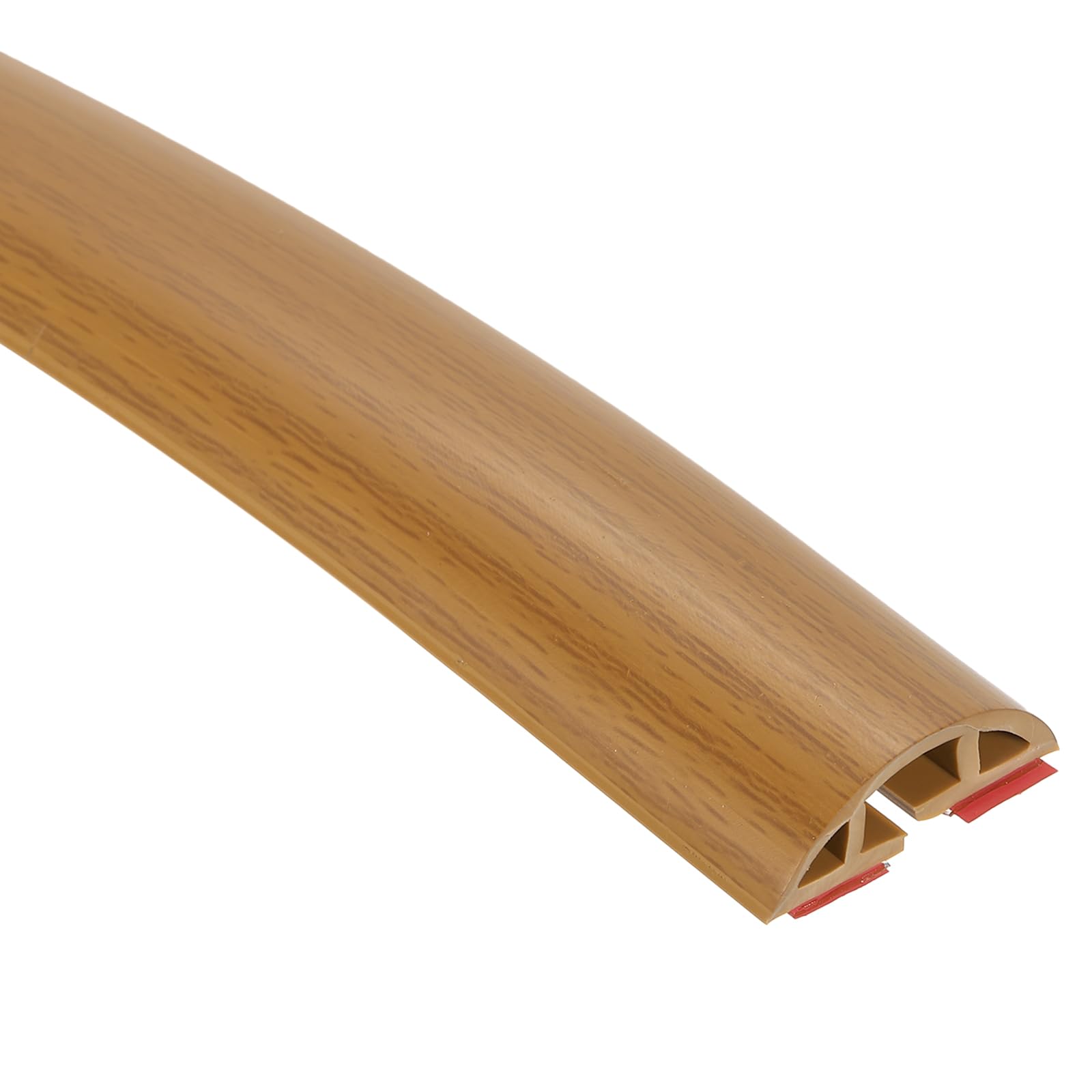 uxcell D30 3.3ft Floor Cord Cover, PVC Cord Cover Floor, Wire Cover for Extension Cords Protect Wires & Prevent Cable Trips