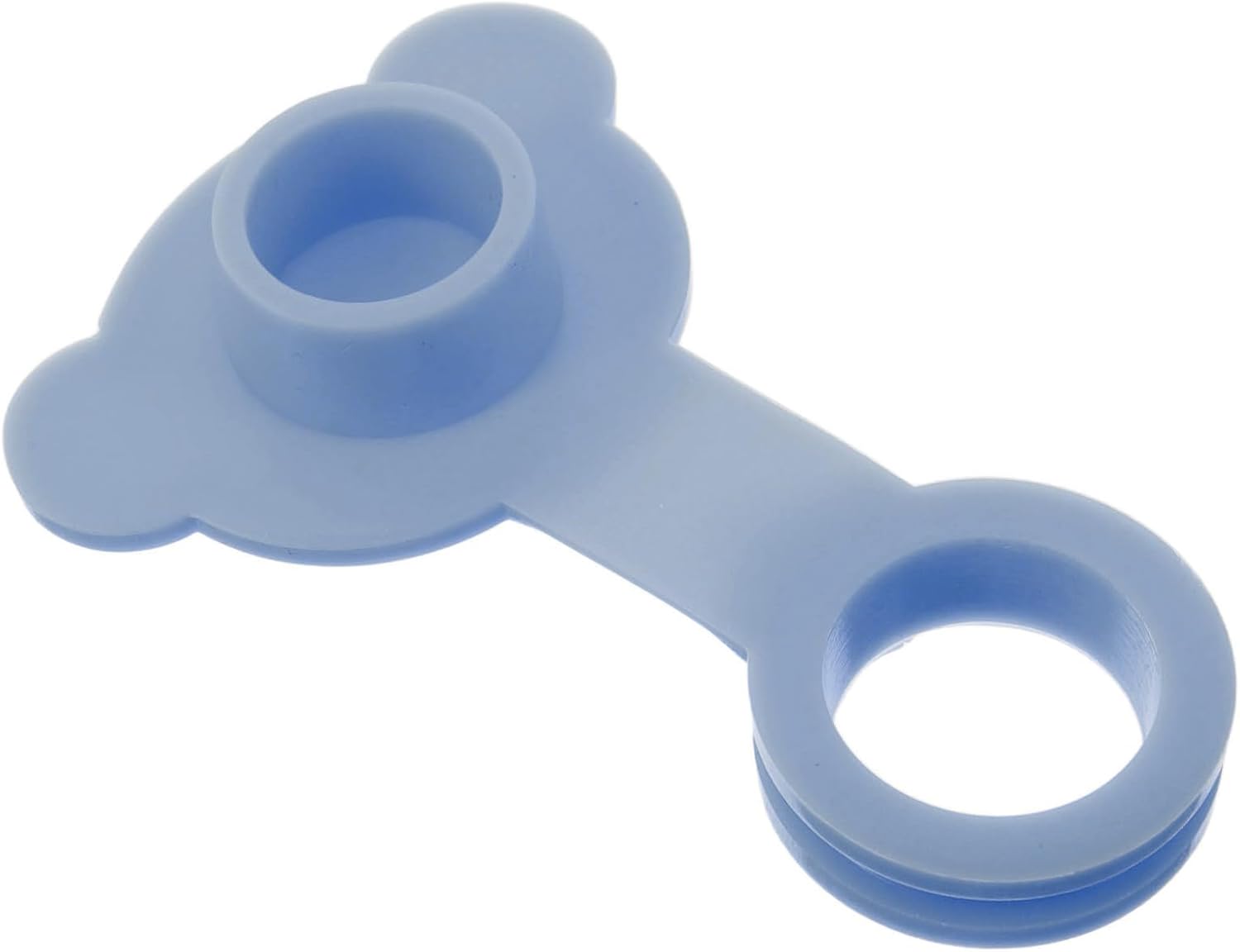 YARNOW Universal Silicone Bath Tub Drain Stopper Plug Leak-Proof Tub Drain Cover Blue 2.5-inch Bathtub Stopper and Bath Time Random Style
