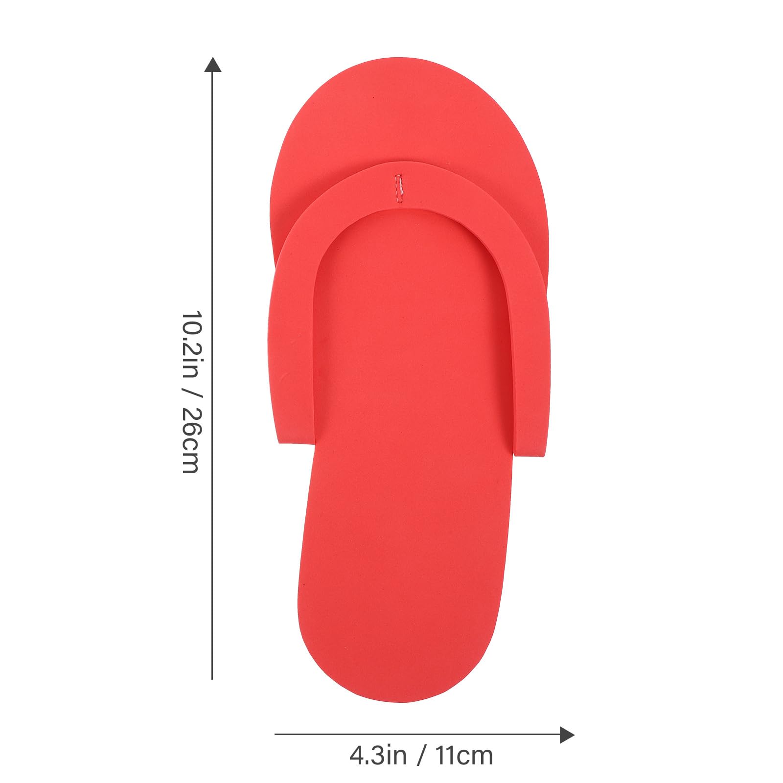 Levemolo 12 Paia Hotel Per La Doccia Eva Pantofole Portatili Monouso Pantofole Ambienti di Viaggio Flops Anti- Singolo Foam Spa Pedicure Leggero Uso Salone Spiaggia Casuale Ciabatte Monouso, Colori