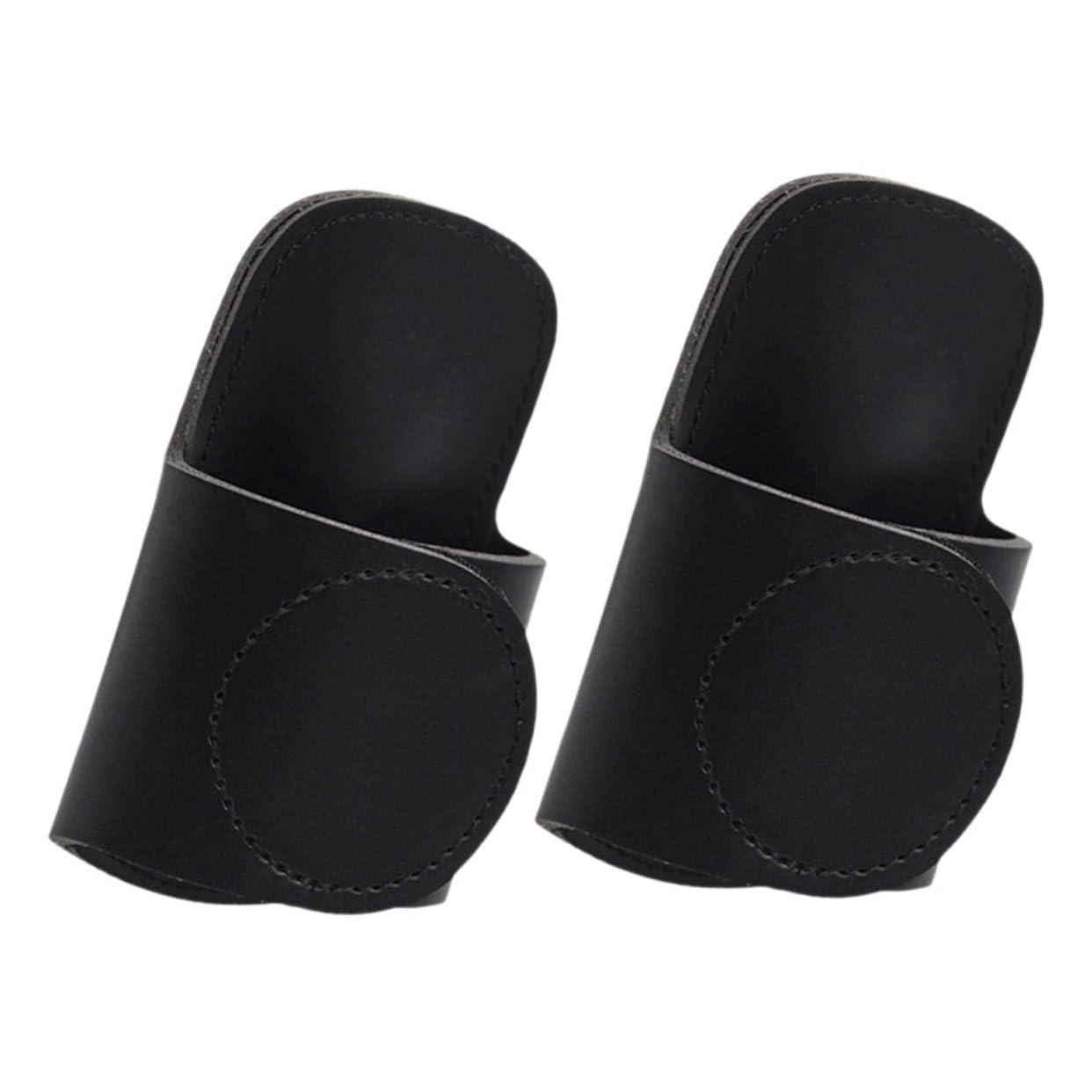 MAGICLULU 3 Series Estuche De Cuero Para Titular De Para Enfermeras Consejos Sostenedor De La Cadera Equipos Medicos Accesorios Paramédicos Negro Pu 2 Piezas X 3