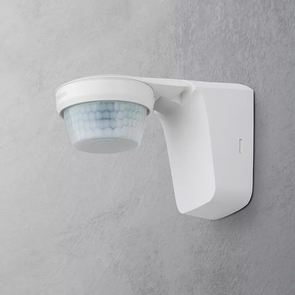 Theben 1010510 theLuxa S360 WH Bewegungsmelder 360° 32 m Wand/Decke außen | IP66, PIR, 1 s - 20 min, 500 W LED, Bereichseingrenzung, Empfindlichkeit reduzierbar, Mischlichtmessung, Impulsfunktion, weiß