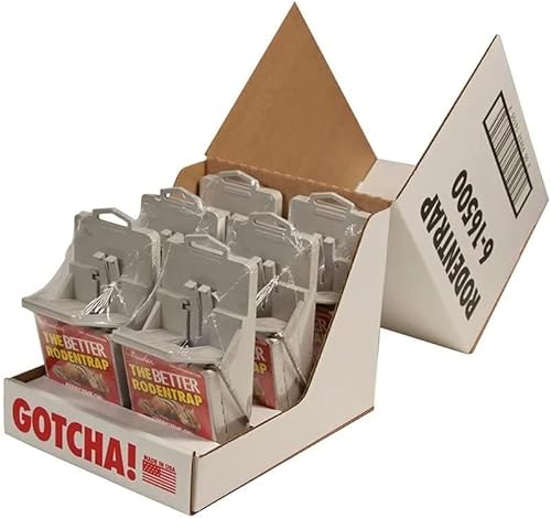 Intruder 16500 - Trampa para roedores (6 unidades)