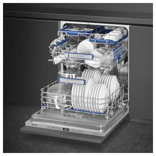 Smeg Geschirrspüler STL323BL Edelstahl