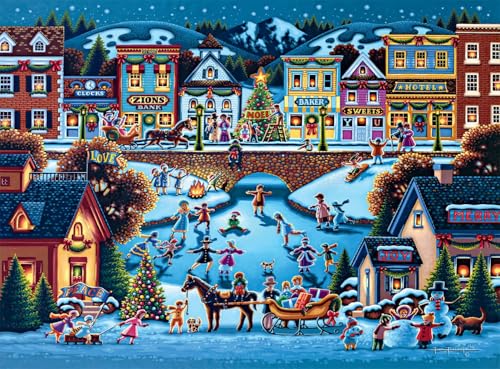 Buffalo Games - Eric Dowdle Hometown Christmas - Rompecabezas de 1000 Piezas miniatura 2