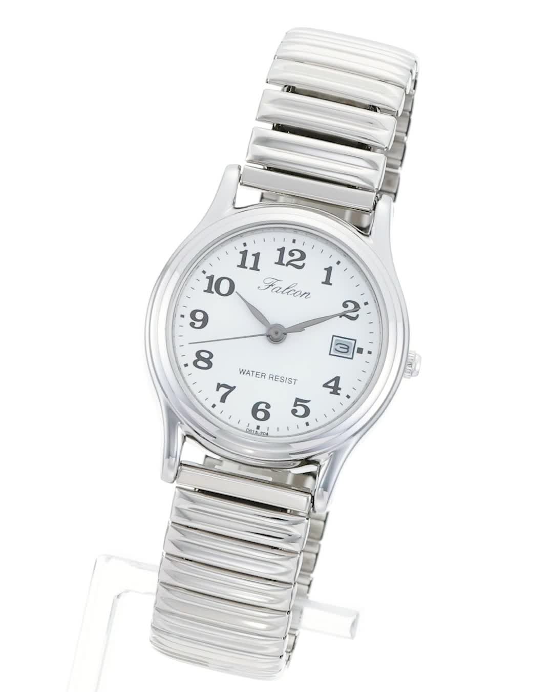 Amazon.co.jp: [シチズン Q&Q] 腕時計 アナログ 防水 日付 メタル