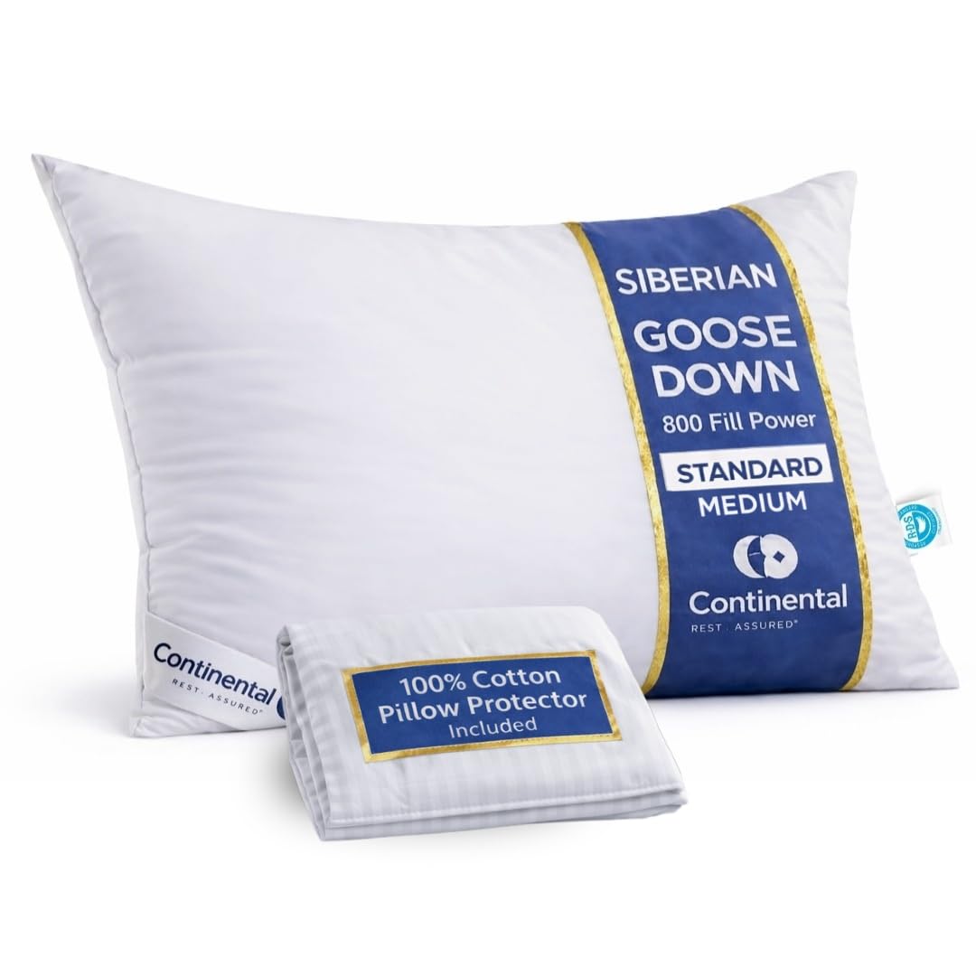 Photo 1 of Continental Bedding Siberian Goose Down Pillow
