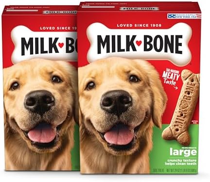 Milk-Bone Original Dog Treats Biscuits for Large Dogs (Packaging ...