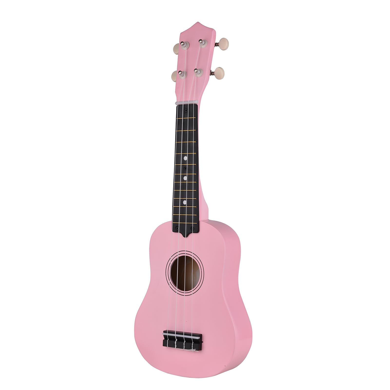 Drewniane 4 struny ukulele mała gitara basowa instrument muzyczny z kostką