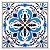 DICOFUN 32 Moroccan Tile Peel and Stick Backsplash, 6" x 6" Waterproof Mandala Stick on Wall Tiles (Style 1)