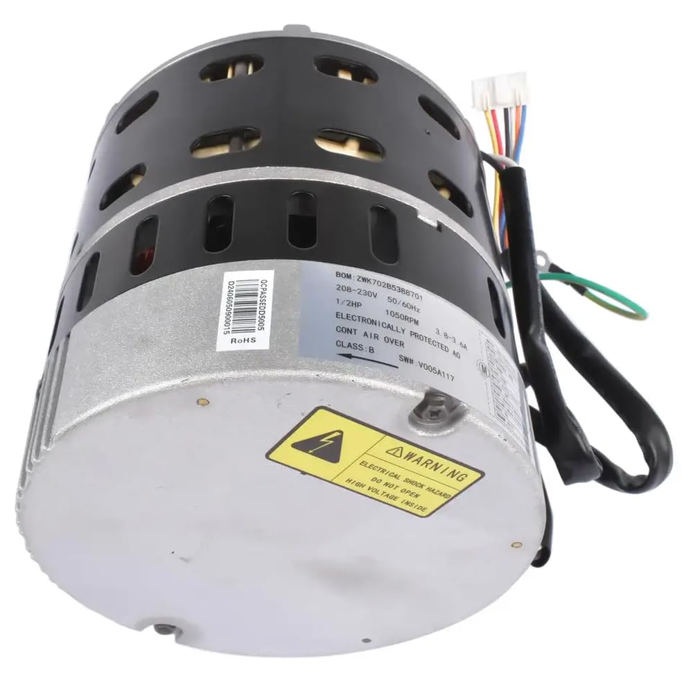 Blower Motor AP03 1 2 ZWK702B5388701 Compatible con Unidades de Horno de Gas similares a Nortek Nordyne Intertherm Modelos