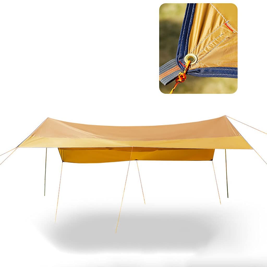 Toile pare-soleil extérieur et coupe-vent 550x450cm léger pour camping