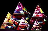 24-7-ENERGIE-PYRAMIDE, mit 7 Chakra Lichtbrechung, wandelt negative Energie in positive Energie